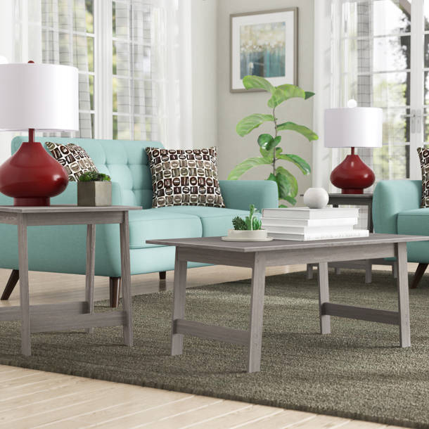 Williston Kleinschmidt 3 Piece Living Room Table Set & Reviews